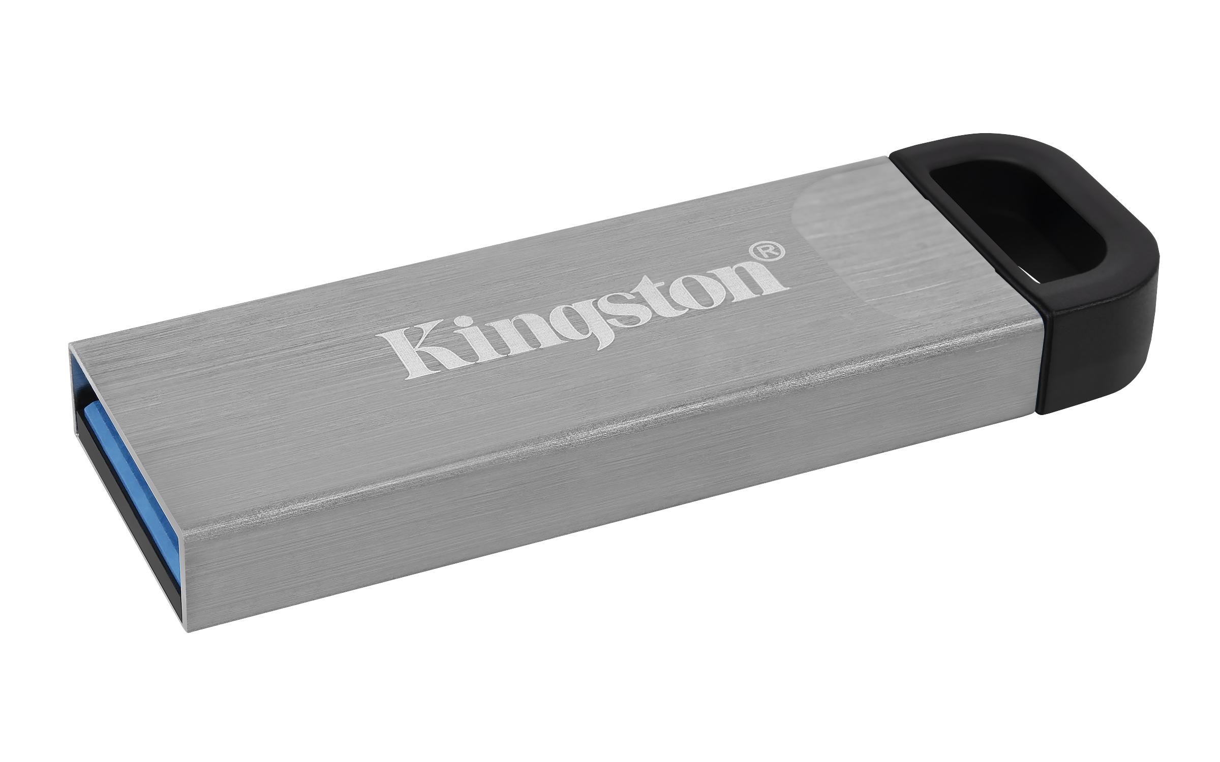 Памет USB KINGSTON DataTraveler Kyson 128GB, USB 3.2 Gen 1, Сребрист