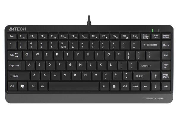 Мини клавиатура A4tech FK11 USB кабел 1,5m Черна