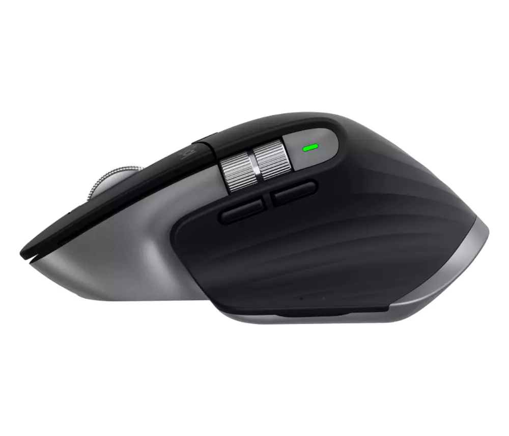 Безжична лазерна мишка LOGITECH MX Master 3 Space Gray, Bluetooth