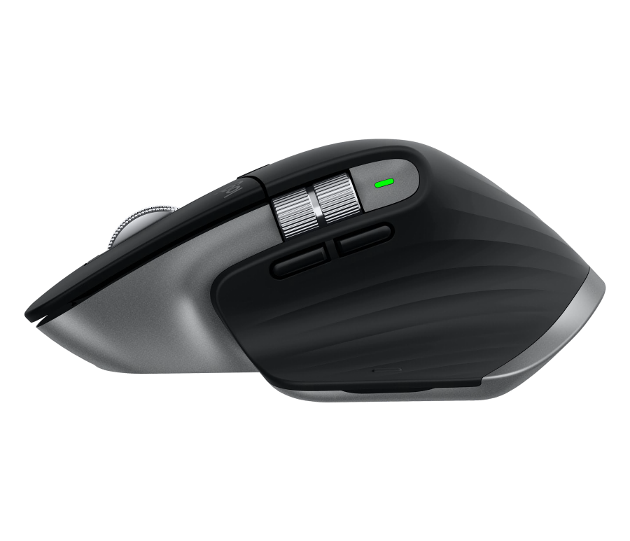 Безжична лазерна мишка LOGITECH MX Master 3 Space Gray, Bluetooth