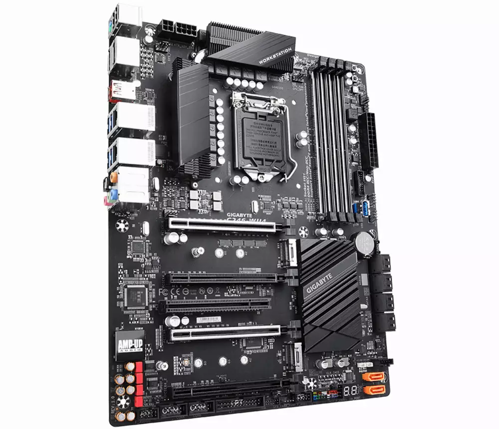 Дънна платка GIGABYTE C246-WU4, Intel C246