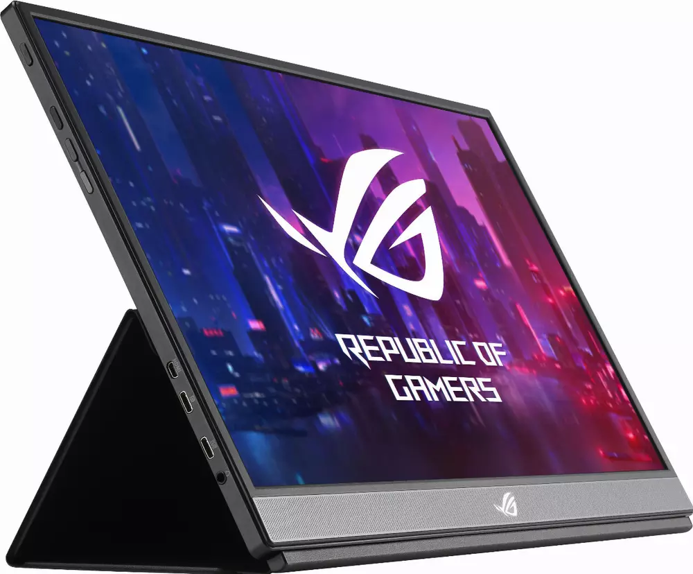 Οθόνη ASUS 17.3" ROG Strix XG17AHPE, FullHD (1920x1080), IPS, 240Hz, Adaptive-sync, USB Type-C, Μπαταρία