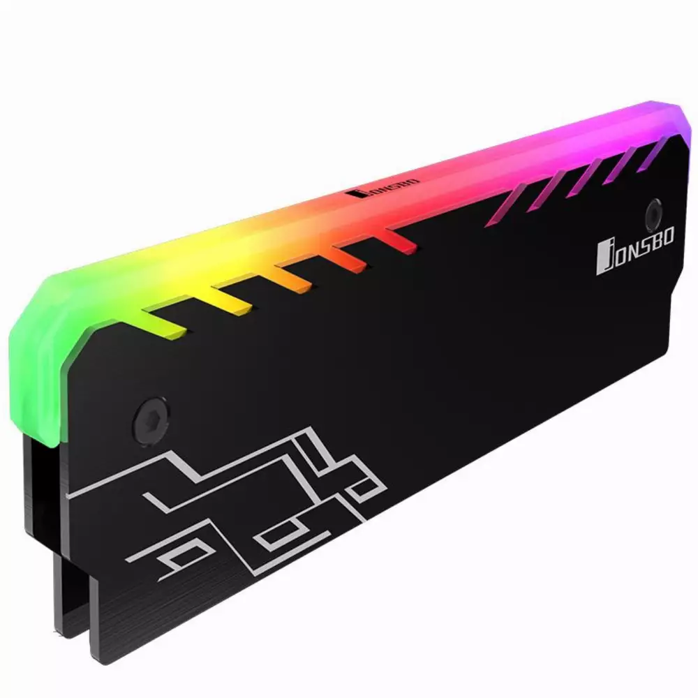 Пасивен охладител за памет Jonsbo NC-1 RGB RAM
