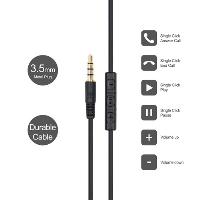VCom слушалки с микрофон Headphones with Mic - DE160M