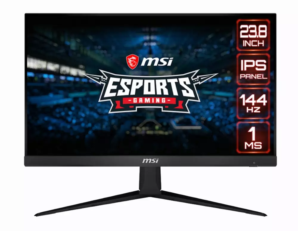 Монитор MSI Optix G241, 23.8", Full HD (1920x1080), IPS, 144Hz, 1ms, 95% DCI-P3, AMD FreeSync 