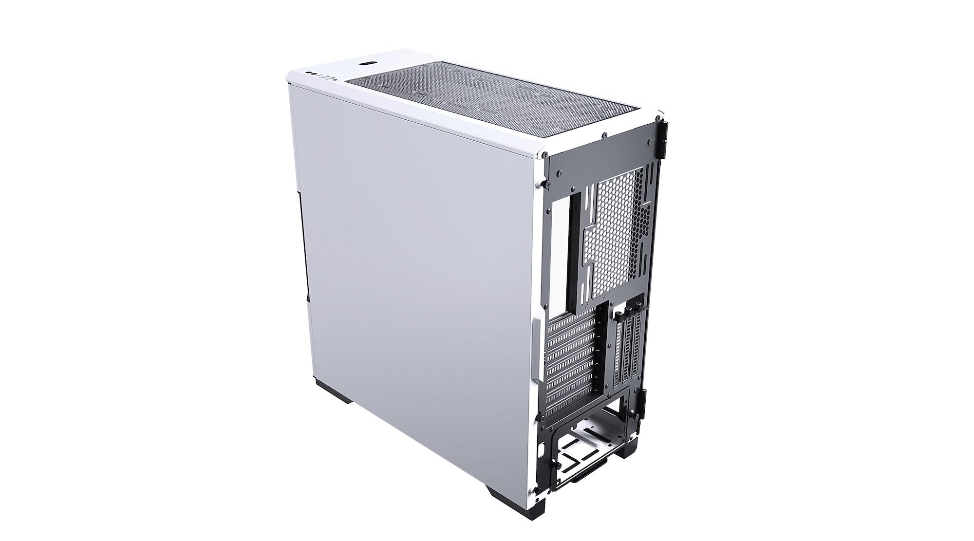 Кутия Phanteks P500A TG DRGB Mid-tower, Бяла