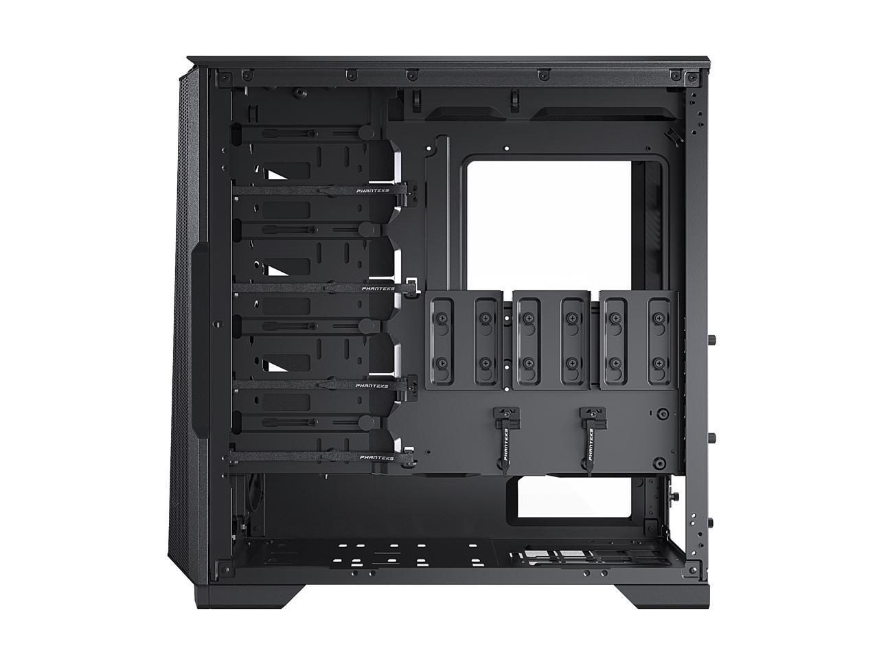 Кутия Phanteks P500A TG DRGB Mid-tower, Черен