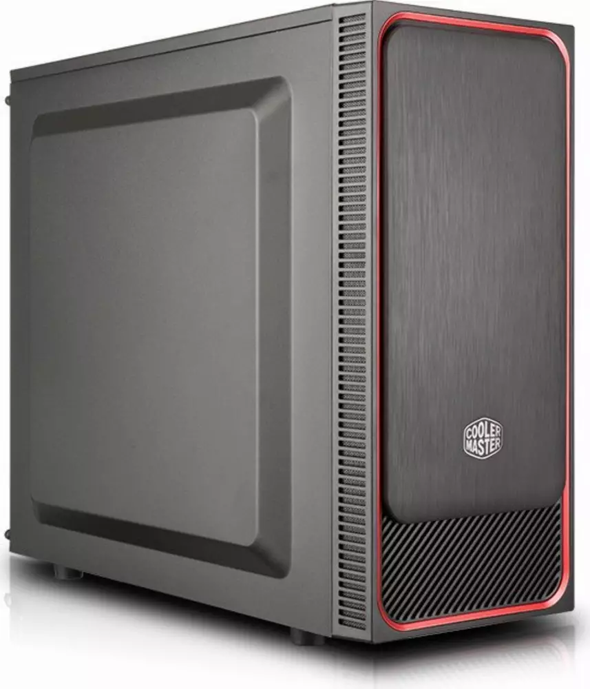 Кутия Cooler Master MASTERBOX E500L RED