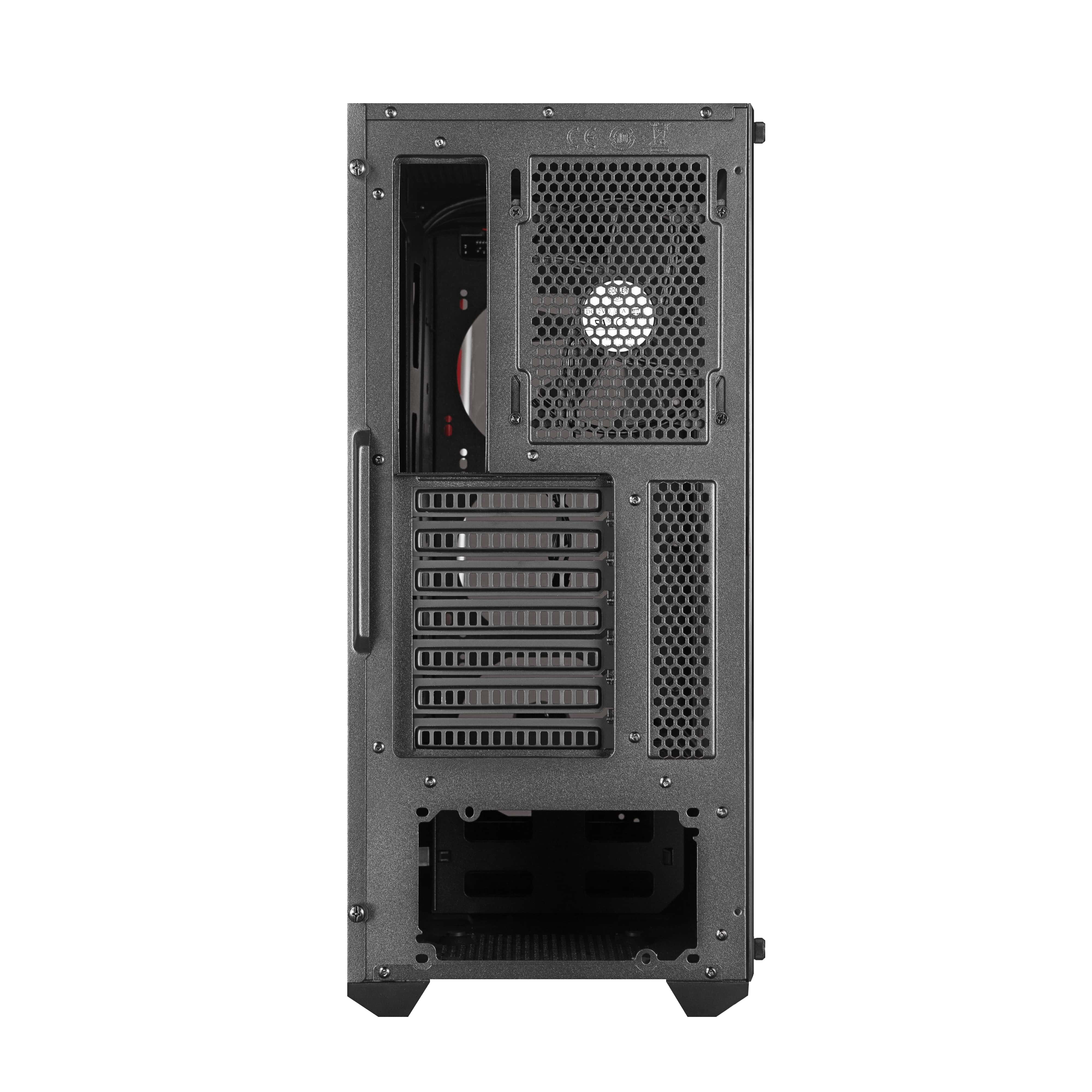 Кутия Cooler Master MASTERBOX MB520 RED TRIM