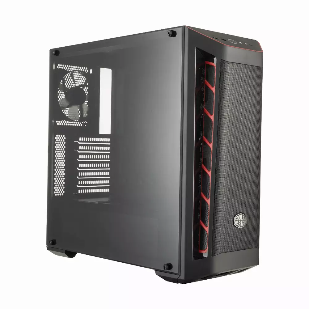 Кутия Cooler Master MASTERBOX MB511 RED TRIM