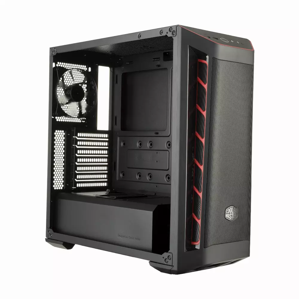 Кутия Cooler Master MASTERBOX MB511 RED TRIM
