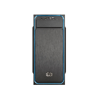 Кутия Cooler Master MASTERBOX E500L BLUE