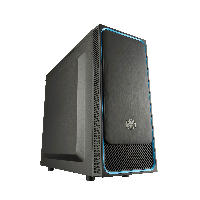 Кутия Cooler Master MASTERBOX E500L BLUE