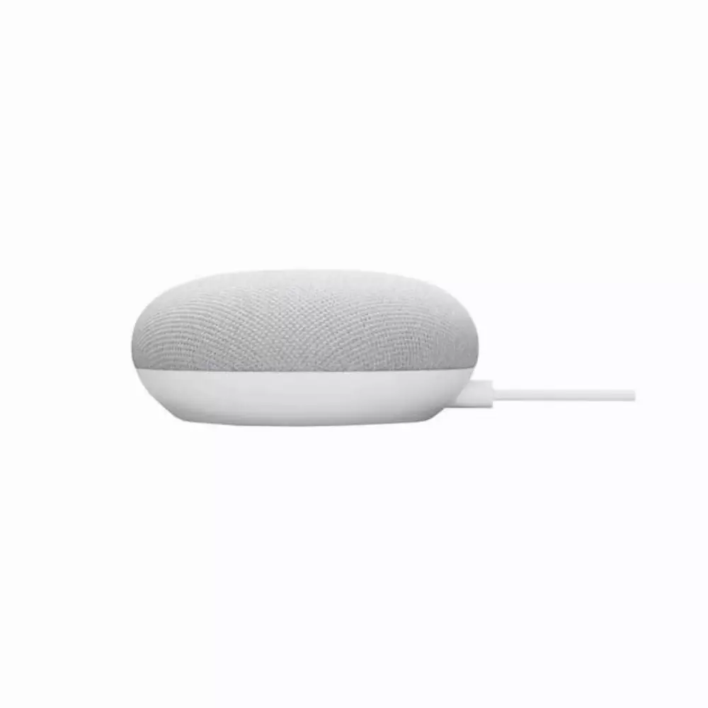 Безжична колонка Google Nest Mini Smart Home, 2 поколение, Бяла
