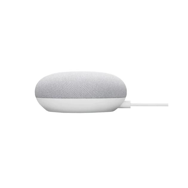 Безжична колонка Google Nest Mini Smart Home, 2 поколение, Бяла