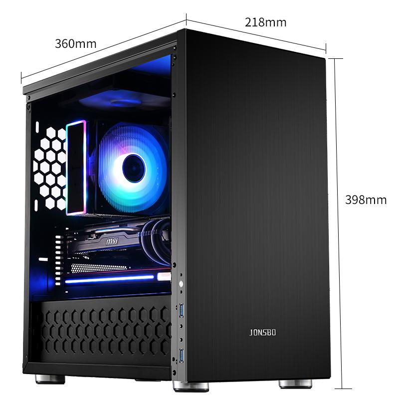Кутия Jonsbo C3 Plus TG mATX
