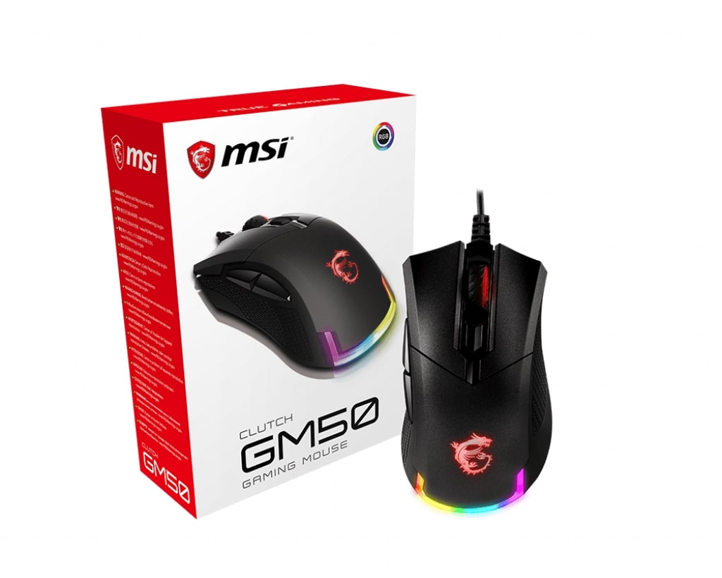 Mouse de gaming MSI CLUTCH GM50