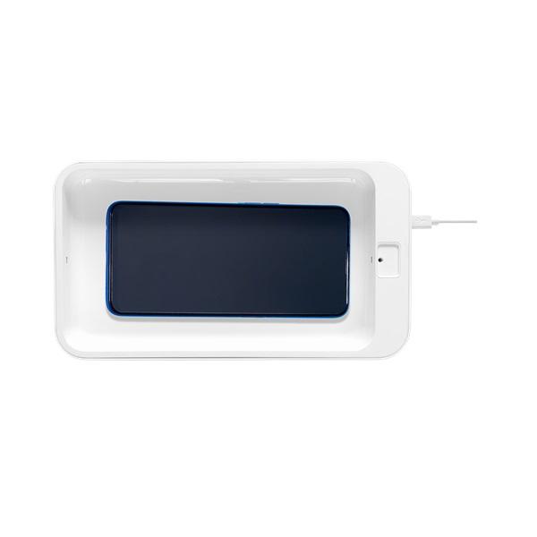 Уред за дезинфекция DELTACO CS-01, UV-C LED светлина, Бял