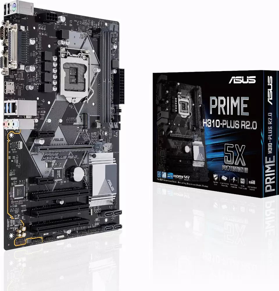 Дънна платка ASUS PRIME H310-PLUS R2.0