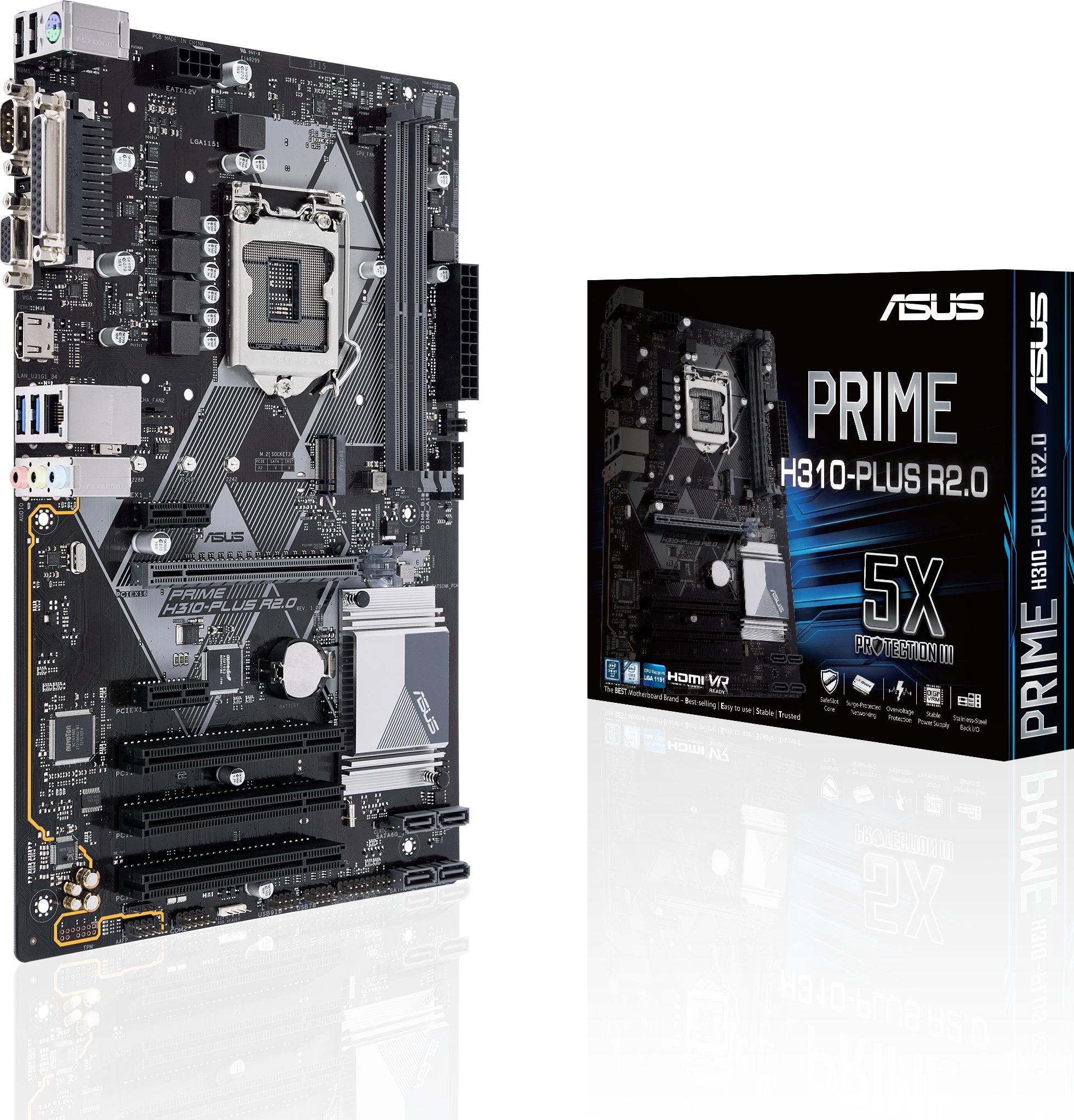 Дънна платка ASUS PRIME H310-PLUS R2.0