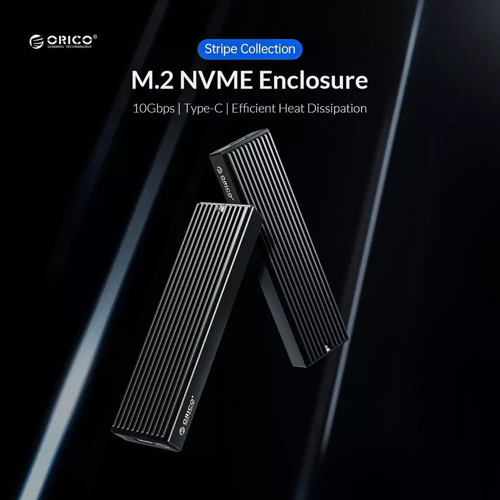 Външна кутия за диск Orico M.2 NVMe M-key 10 Gbps