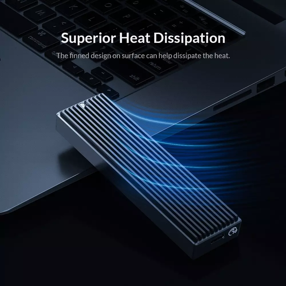 Външна кутия за диск Orico M.2 NVMe M-key 10 Gbps