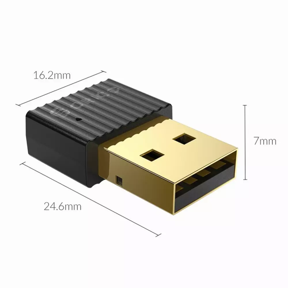 Блутут адаптер Orico BTA-508-BK Bluetooth 5.0 USB adapter Black