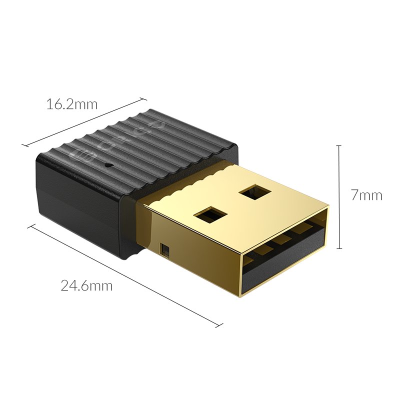 Блутут адаптер Orico BTA-508-BK Bluetooth 5.0 USB adapter Black