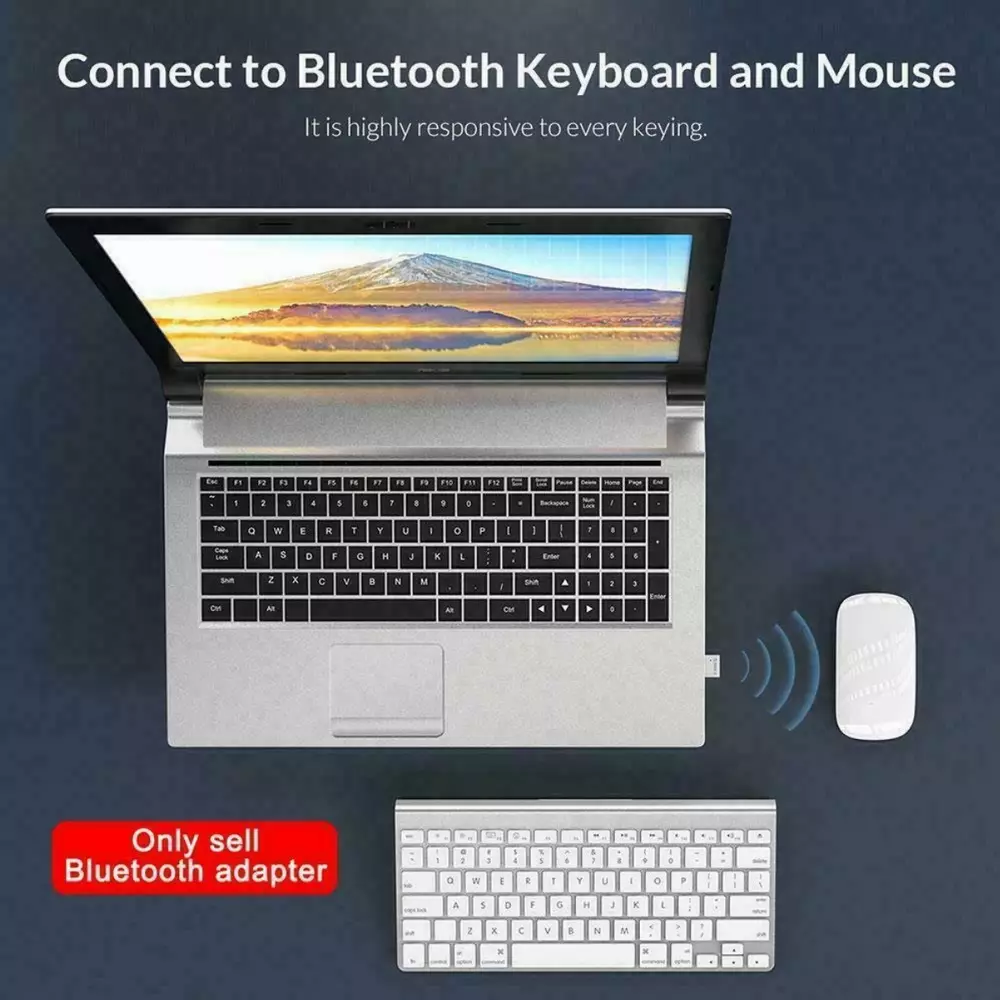 Блутут адаптер Orico BTA-508-BK Bluetooth 5.0 USB adapter Black