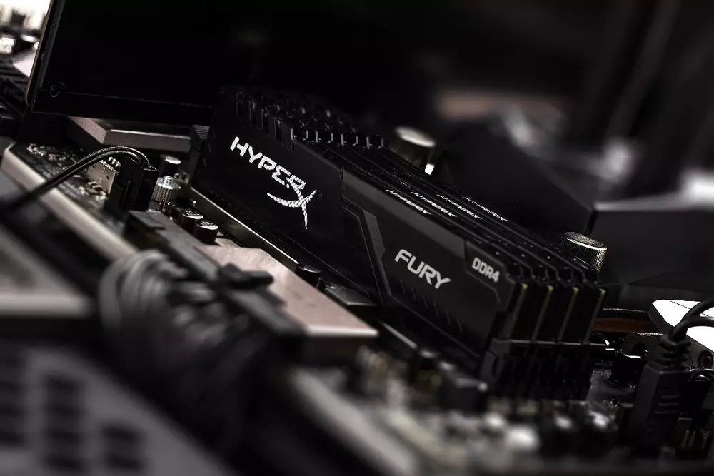 Памет Kingston Hyper X Fury 64GB (4x16GB) DDR4 3600MHz CL18 