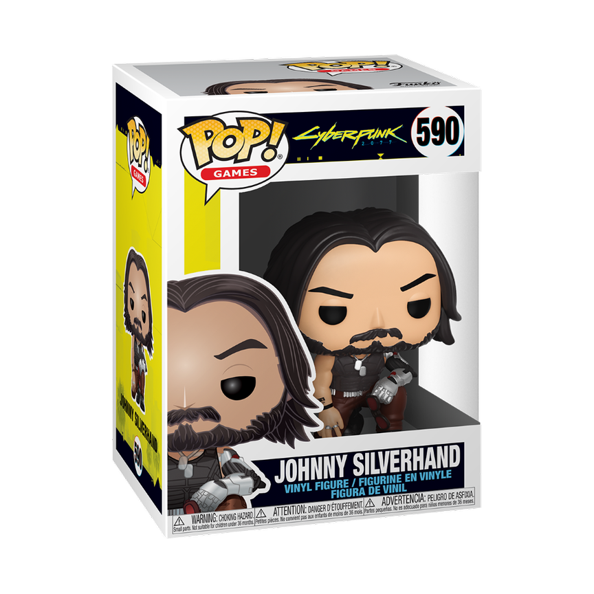 Фигурка Funko POP! Games: Cyberpunk 2077 - Johnny Silverhand #590