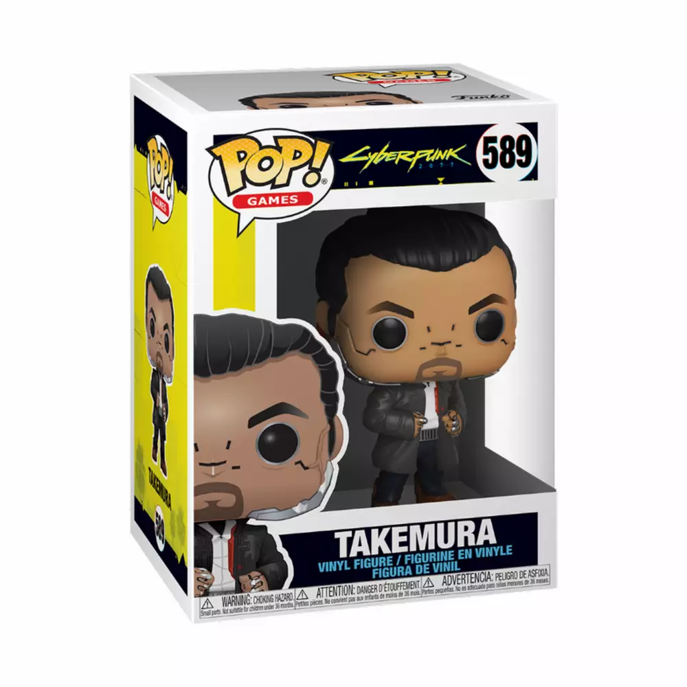 Фигурка Funko POP! Games: Cyberpunk 2077 - Takemura #589