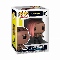 Фигурка Funko POP! Games: Cyberpunk 2077 - V-Female #591