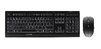 Kомплект клавиатура с мишка CHERRY B.UNLIMITED 3.0, Безжичен, Черен