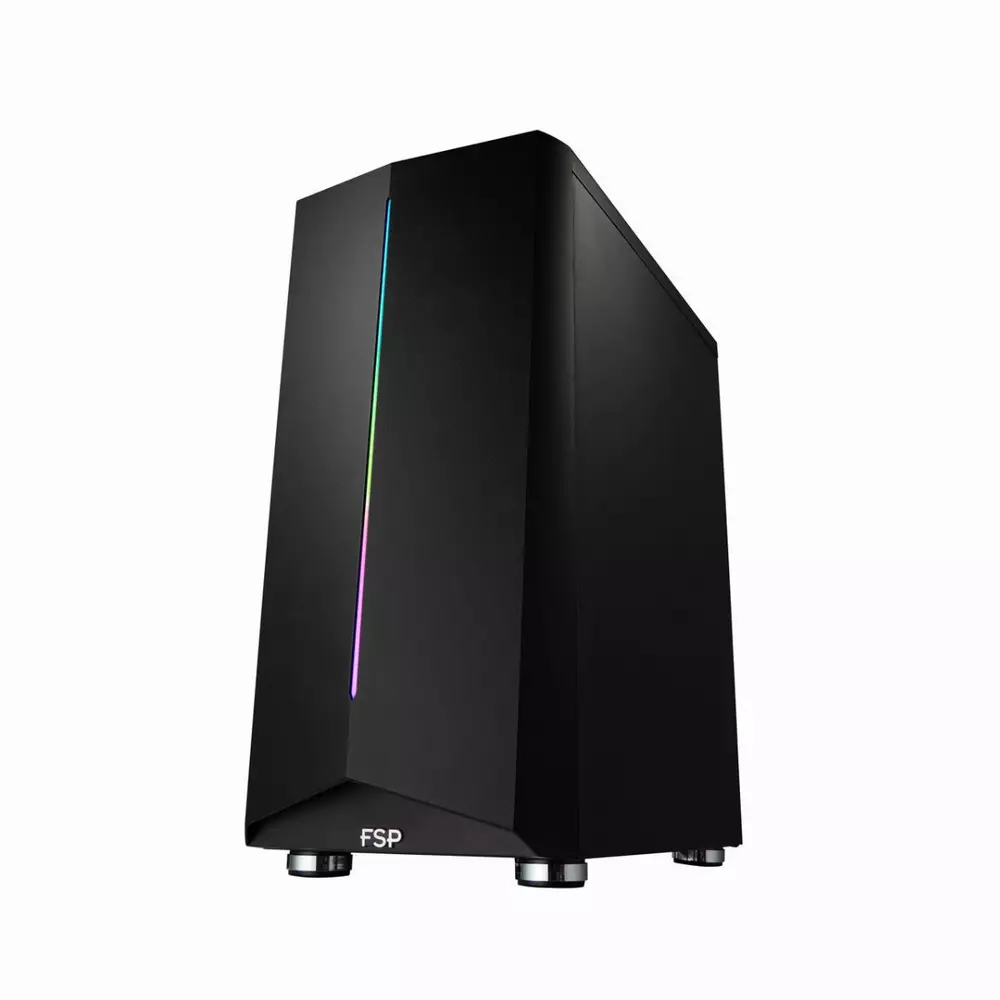Кутия FSP CMT151 ARGB Mid-tower Black