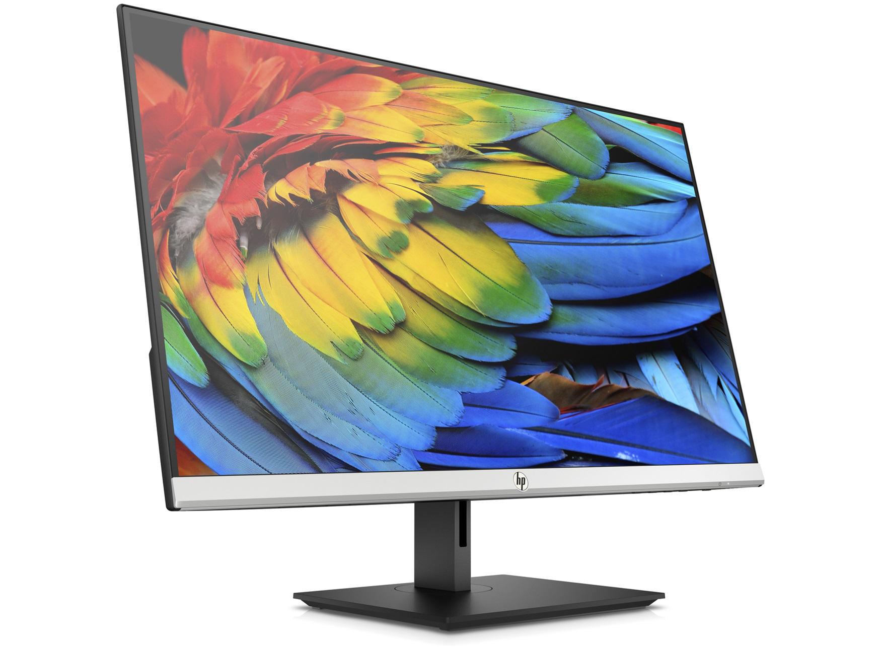 Монитор HP 27FH, IPS, 27 inch, Wide, Full HD, D-sub, HDMI, Сребрист/Черен