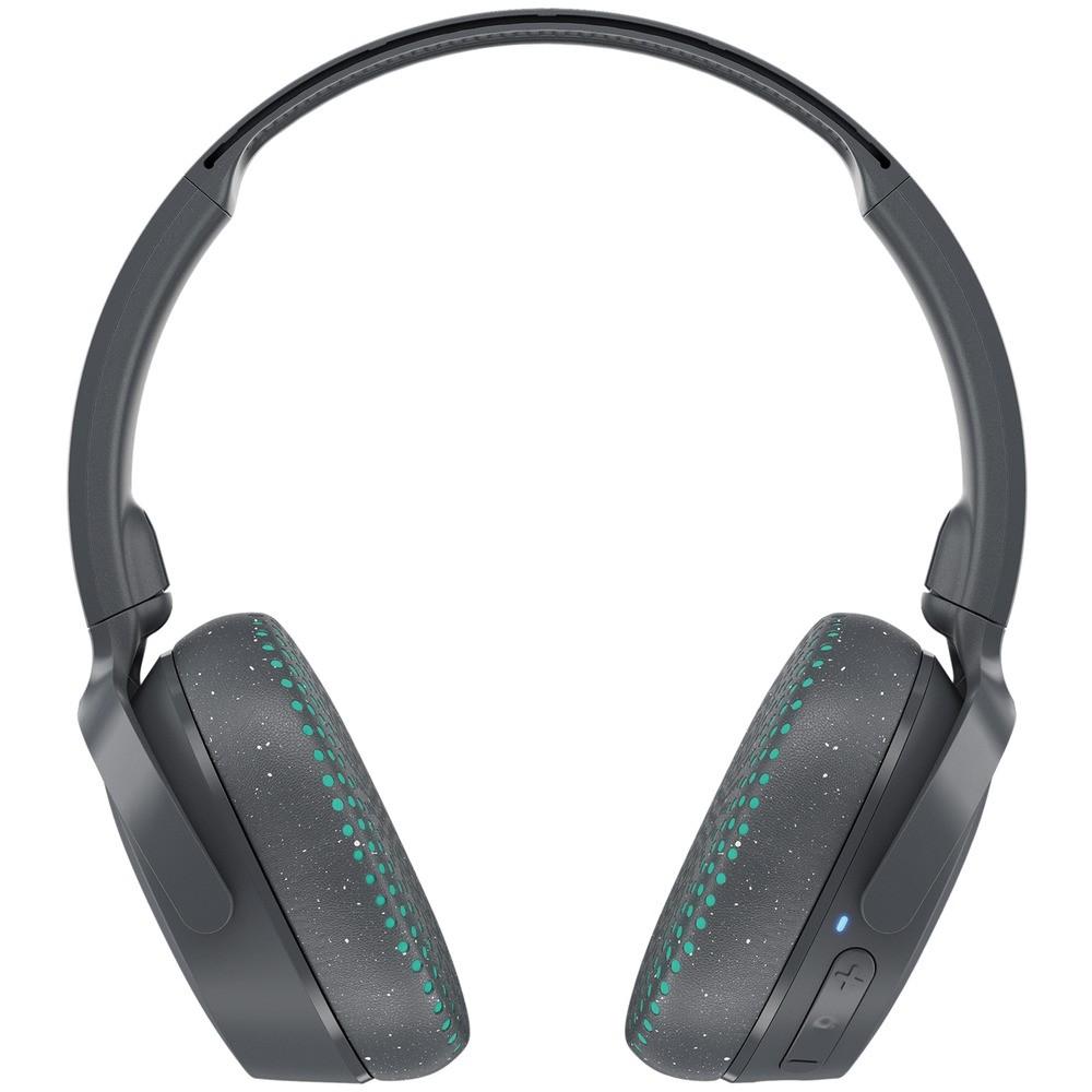 Блутут слушалки Skullcandy Riff Wireless, Сив/Светлозелен