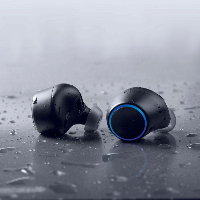 Блутут слушалки-тапи Creative Outlier Gold, с докинг кутийка, Wireless, Черни