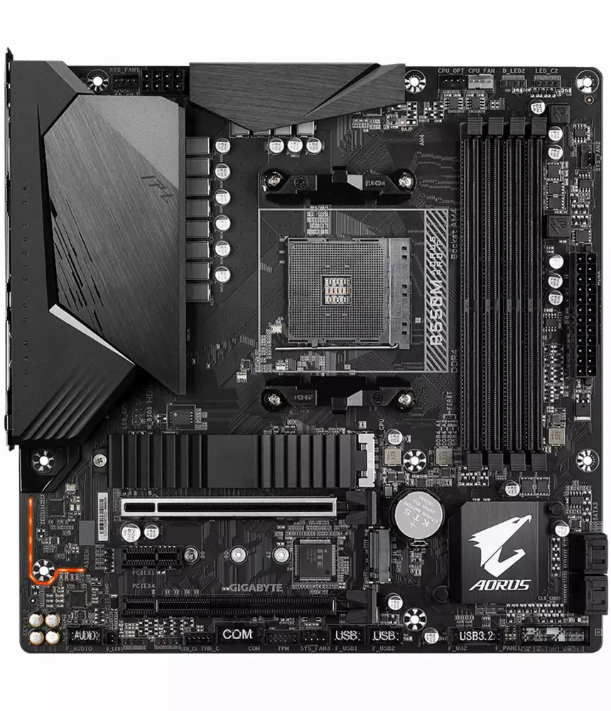 Дънна платка GIGABYTE B550M AORUS PRO-P RGB Fusion 2.0
