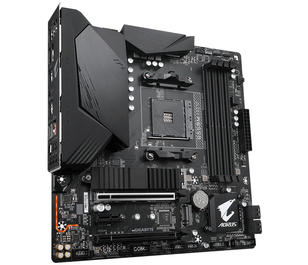 Дънна платка GIGABYTE B550M AORUS PRO-P RGB Fusion 2.0