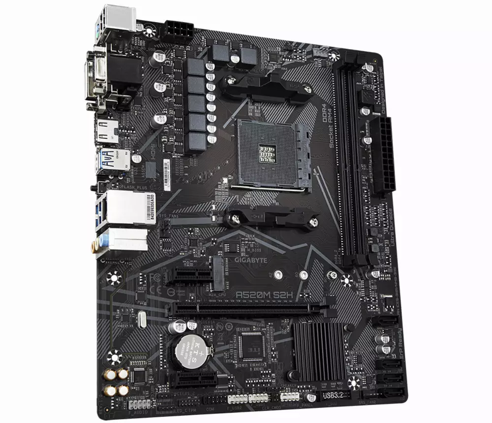 Материнська плата GIGABYTE A520M S2H