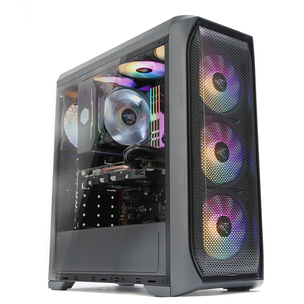 Кутия Zalman N5 MF 4 x 120mm Fixed RGB