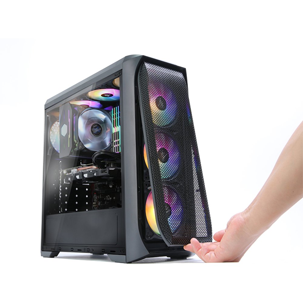 Кутия Zalman N5 MF 4 x 120mm Fixed RGB