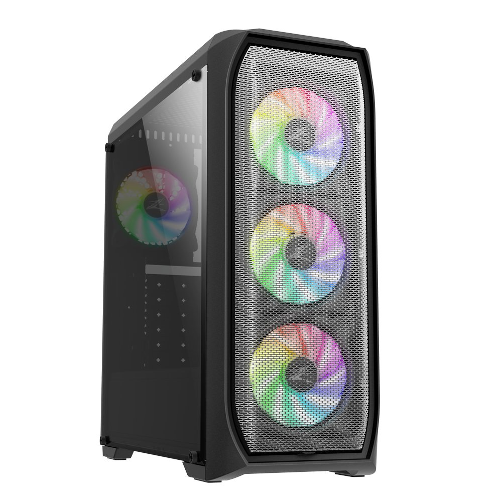 Кутия Zalman N5 MF 4 x 120mm Fixed RGB