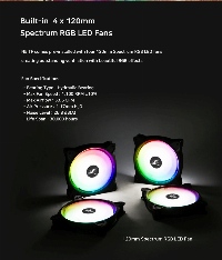 Кутия Zalman N5 TF 4 x 120mm RGB