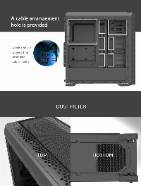 Кутия Zalman N5 TF 4 x 120mm RGB