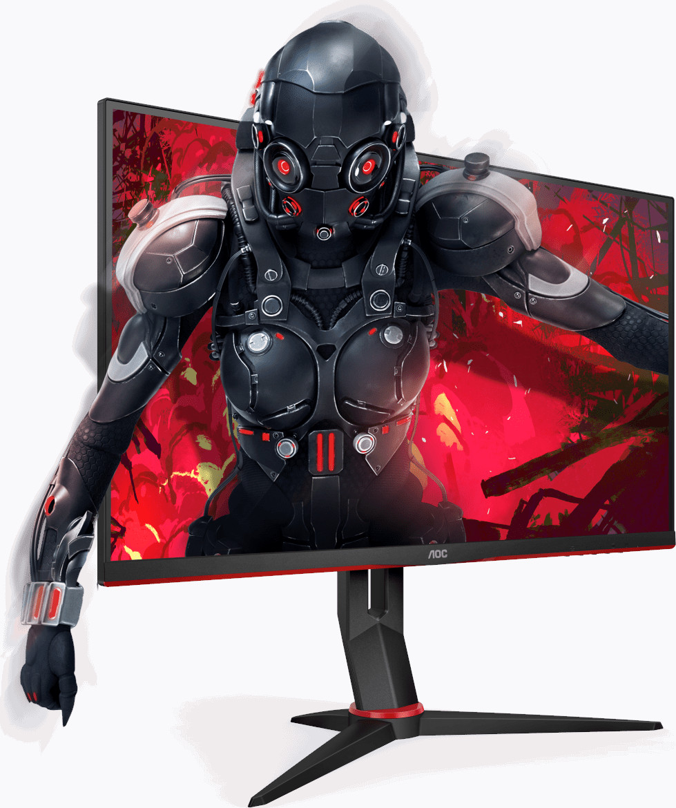 Монитор AOC 23.8" 24G2U5,Full HD (1920x1080), IPS, 1ms, 75Hz, AMD FreeSync 