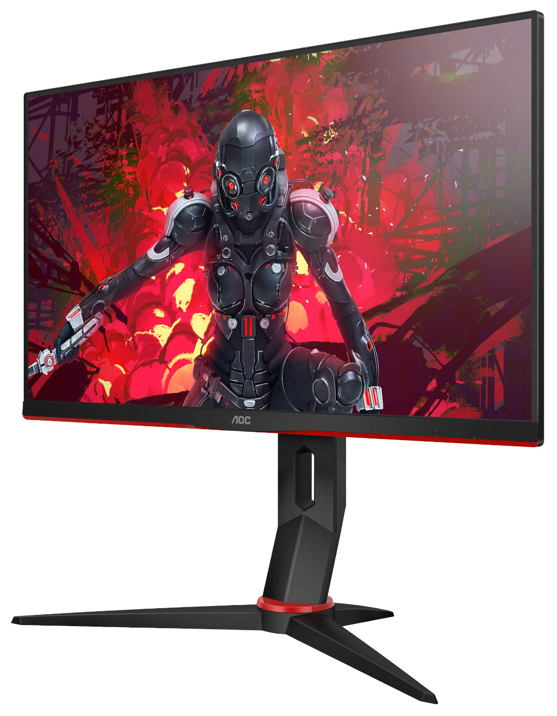Монитор AOC 23.8" 24G2U5,Full HD (1920x1080), IPS, 1ms, 75Hz, AMD FreeSync 