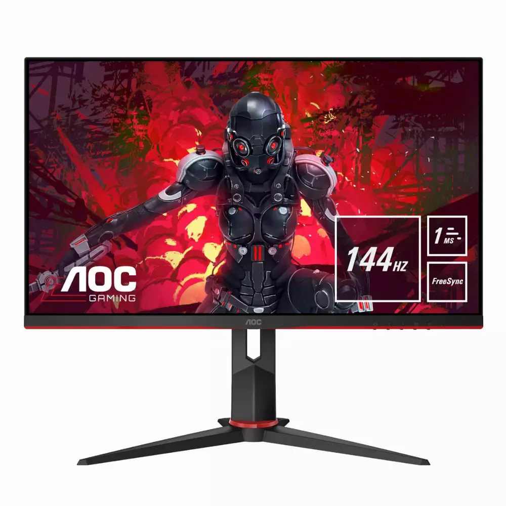 Монитор AOC 27" 27G2U/BK, FHD 1920x1080, IPS, 144Hz, 1ms, AMD FreeSync