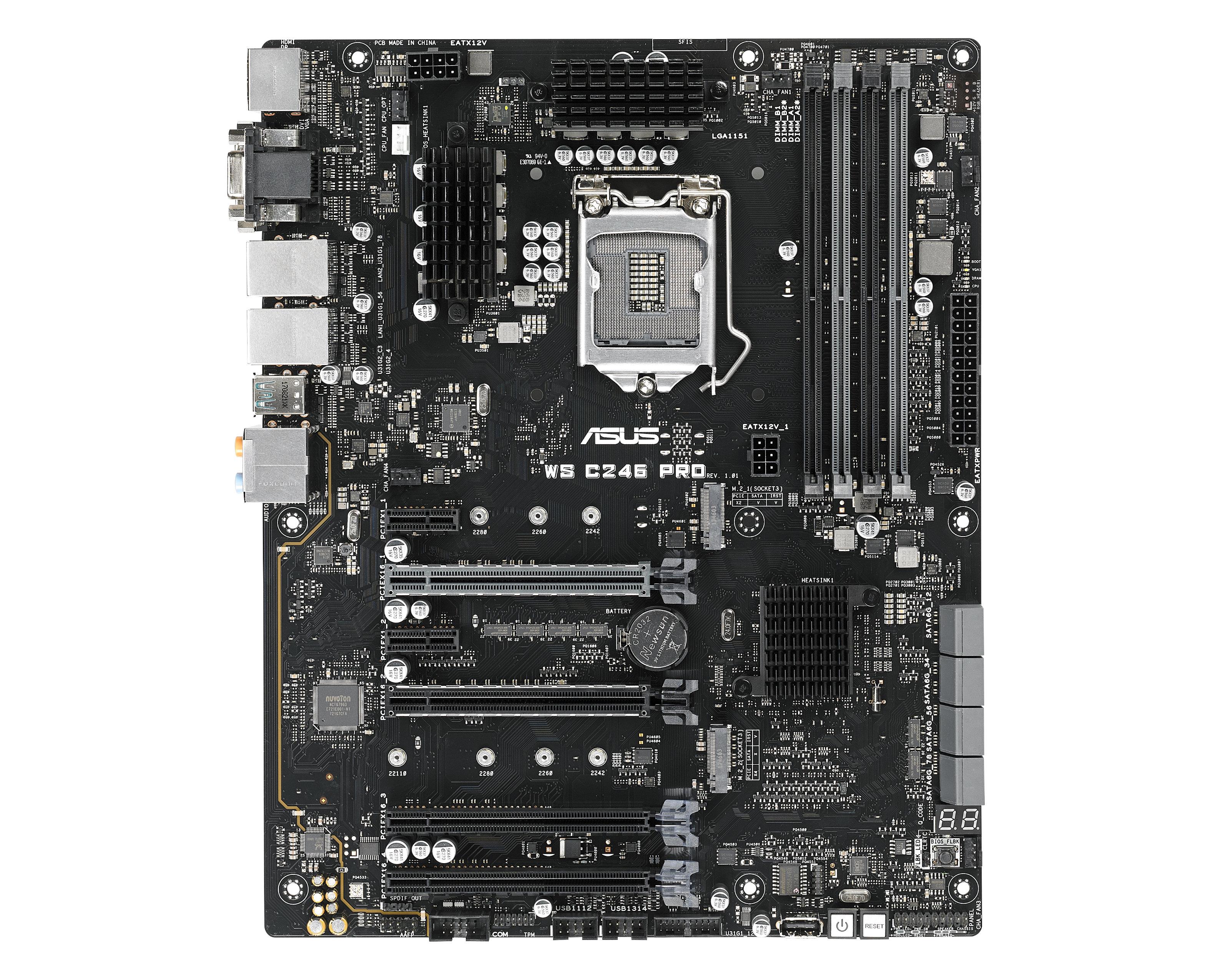 Дънна платка ASUS WS C246 Pro